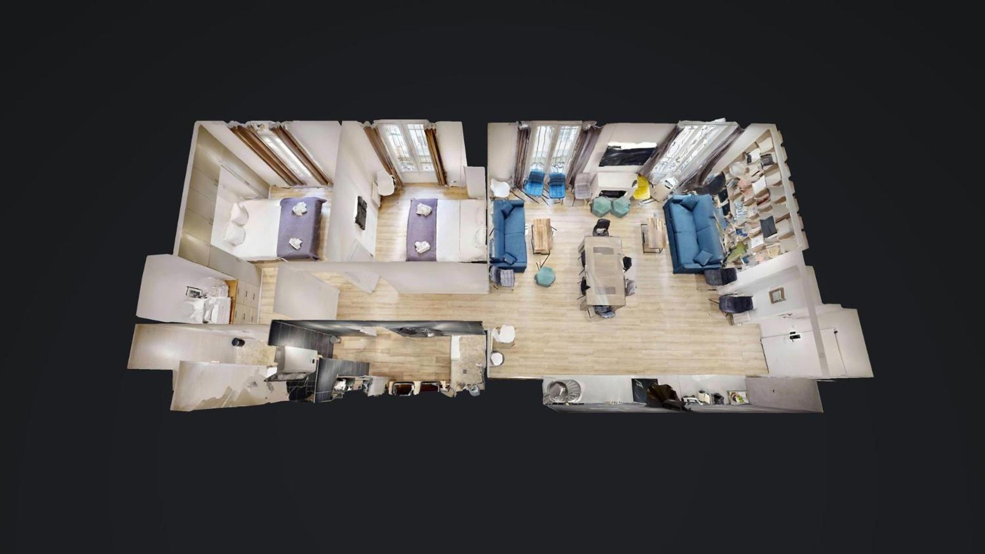 Bluestay 1 - Appartement Au Coeur De Париж Екстериор снимка
